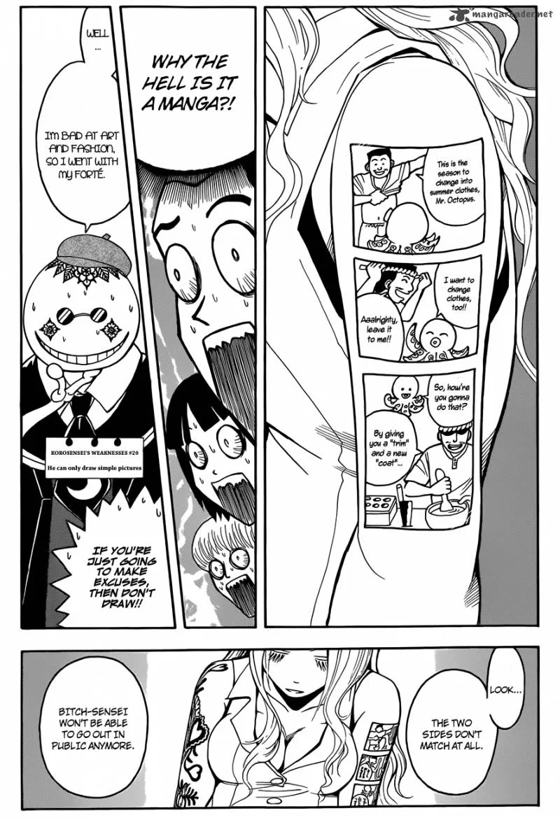 Assassination Classroom Chapter 37 page 14