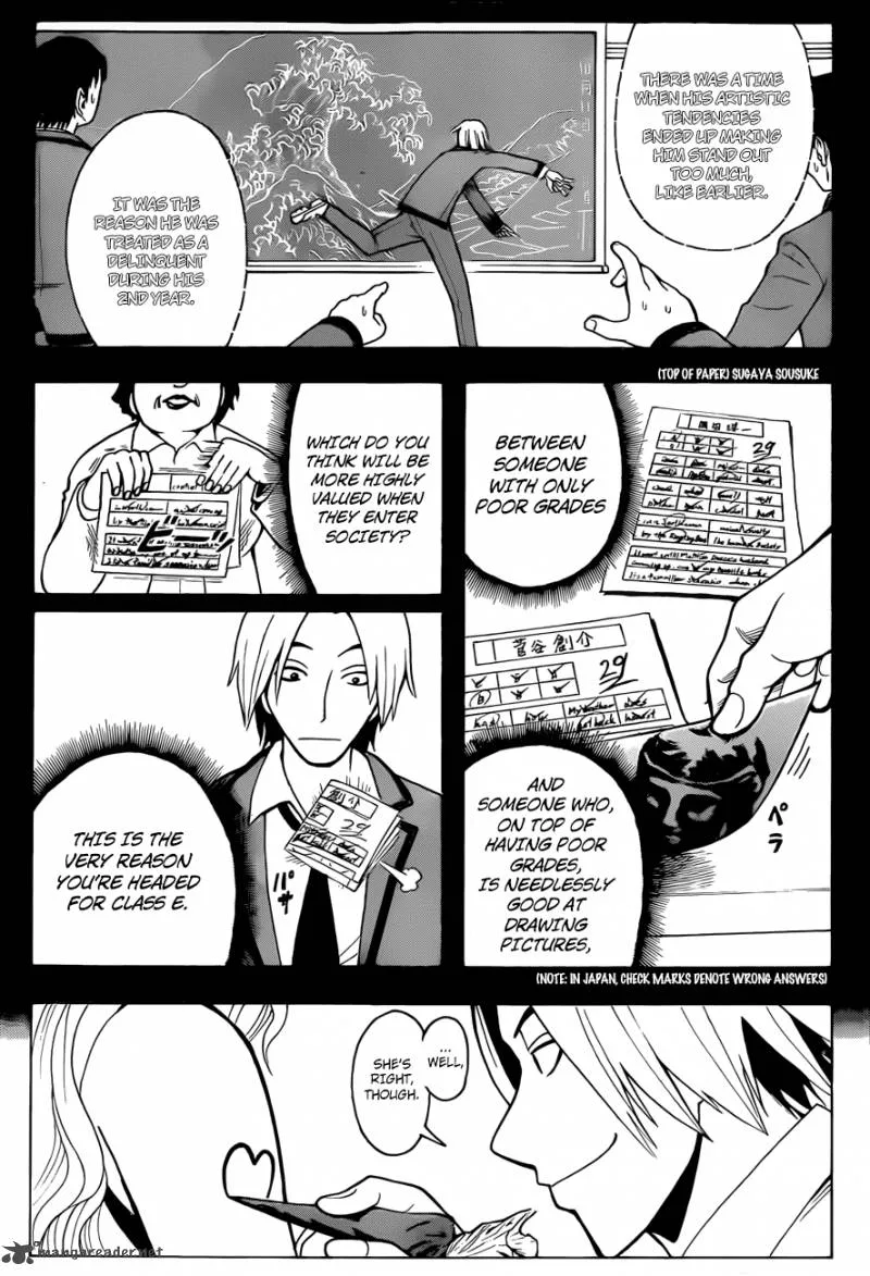 Assassination Classroom Chapter 37 page 12