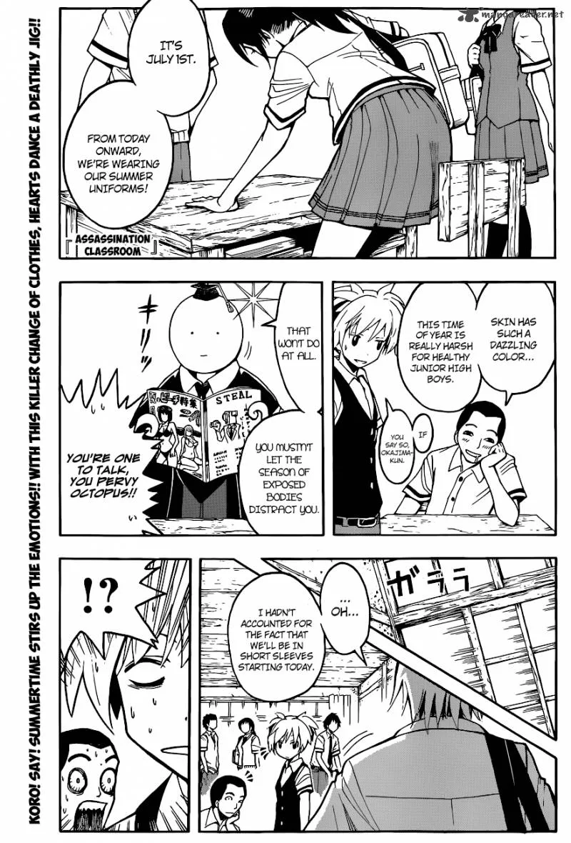 Assassination Classroom Chapter 37 page 2