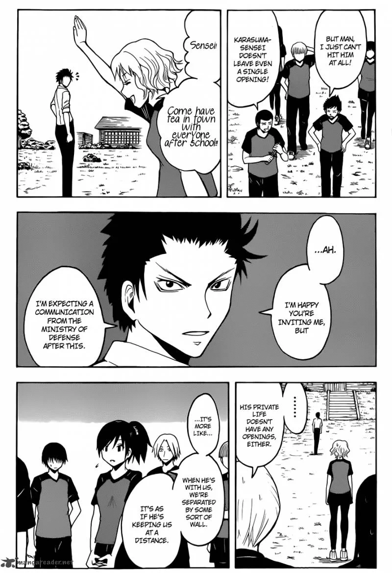 Assassination Classroom Chapter 38 page 13