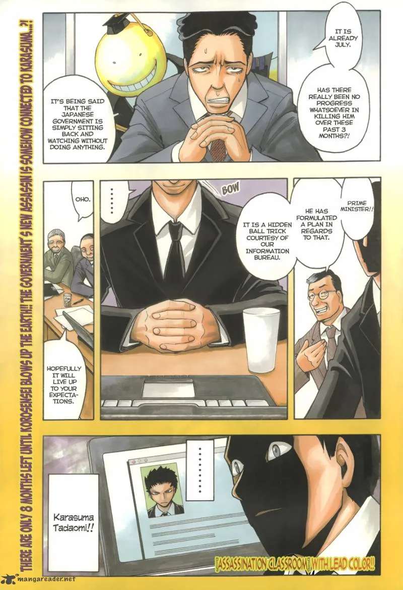 Assassination Classroom Chapter 38 page 3