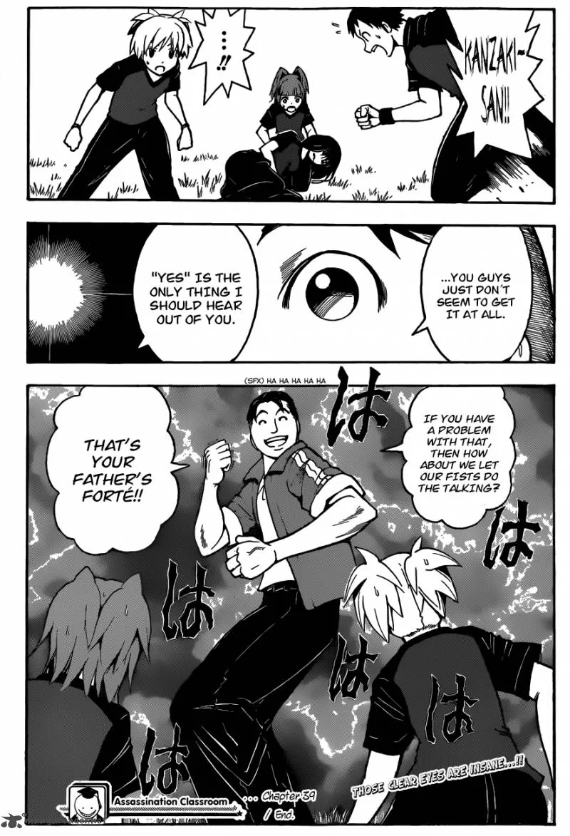 Assassination Classroom Chapter 39 page 20