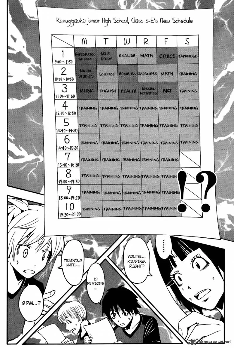 Assassination Classroom Chapter 39 page 11