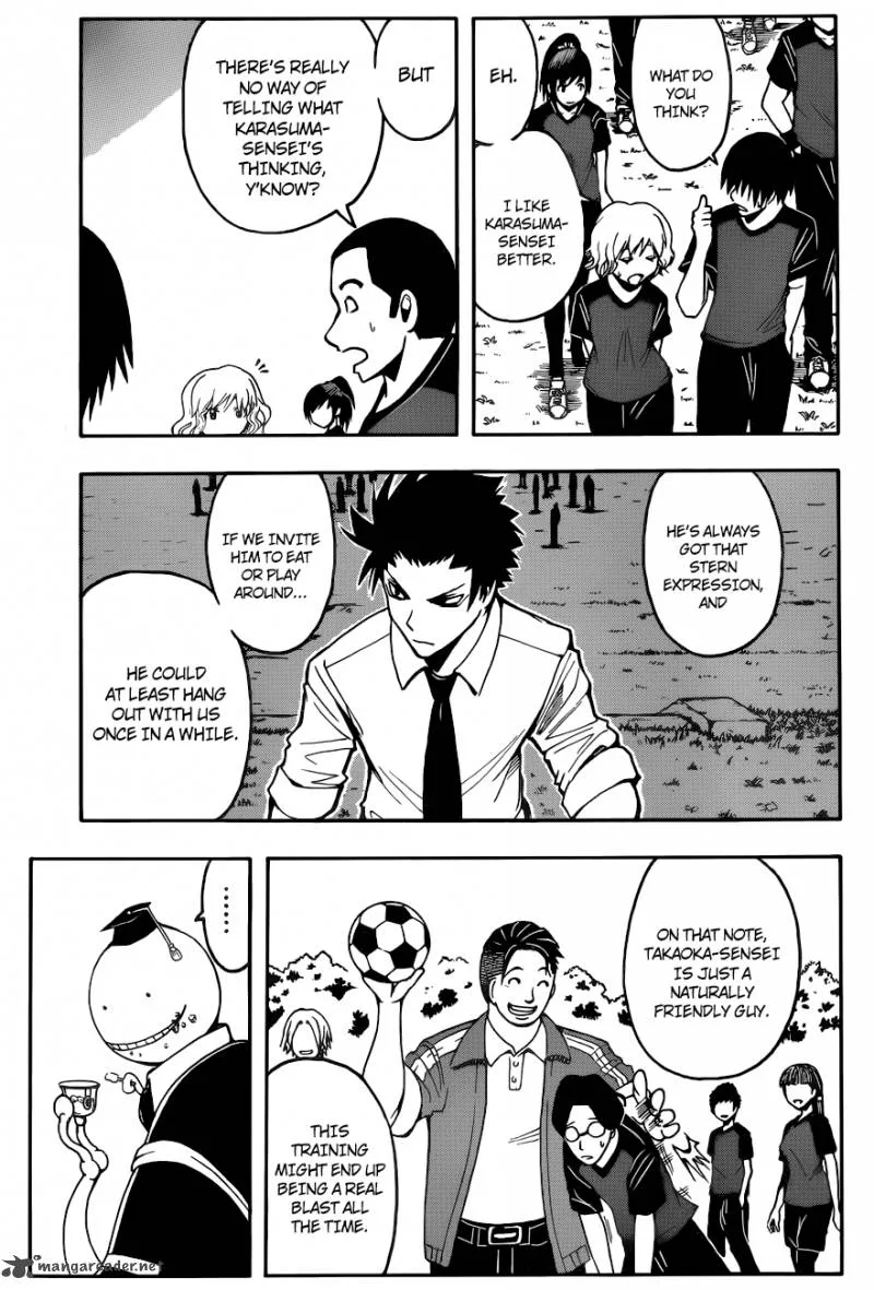 Assassination Classroom Chapter 39 page 4