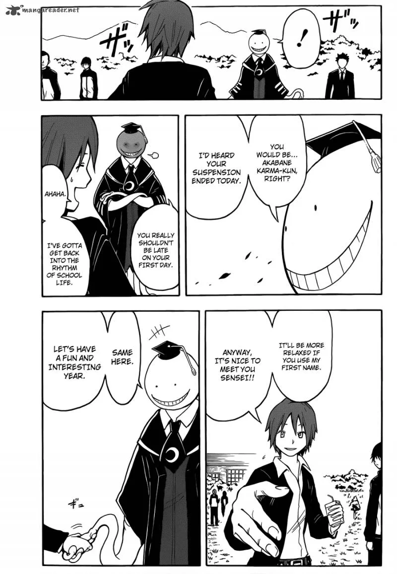 Assassination Classroom Chapter 4 page 14