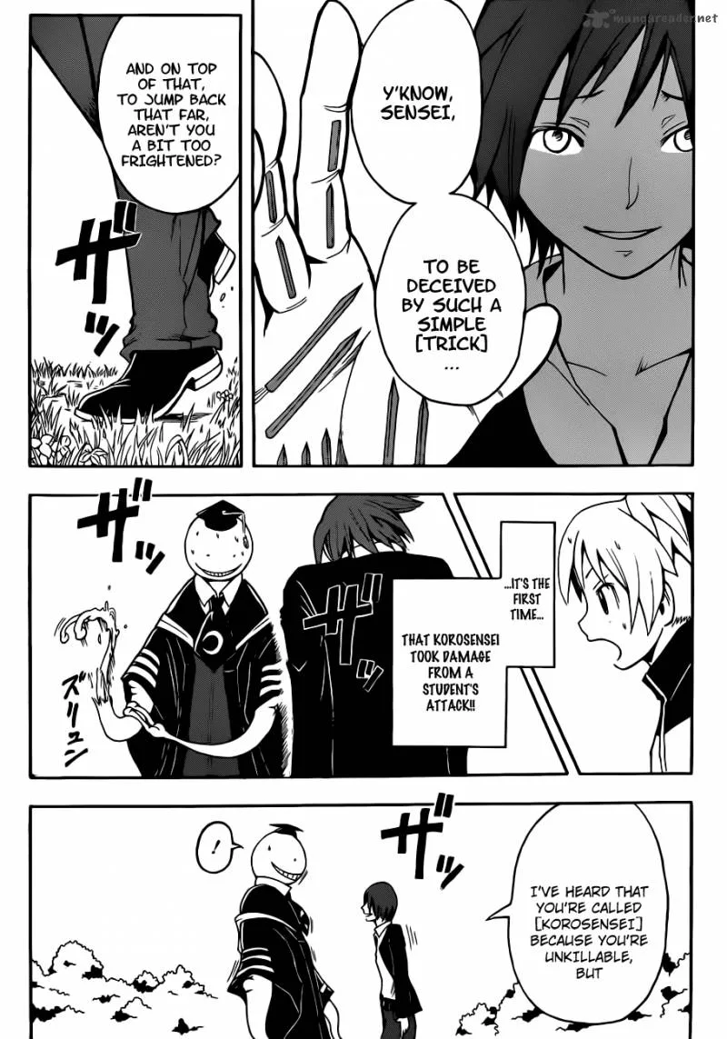 Assassination Classroom Chapter 4 page 17