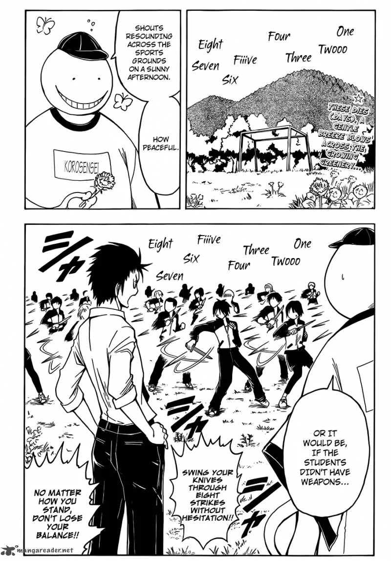 Assassination Classroom Chapter 4 page 3