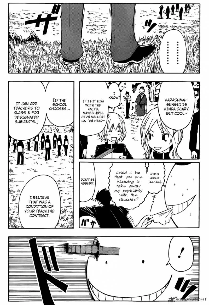 Assassination Classroom Chapter 4 page 11