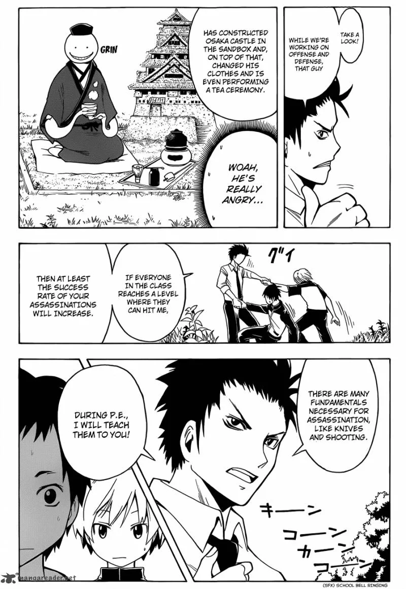 Assassination Classroom Chapter 4 page 10