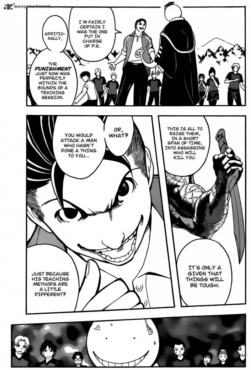 Assassination Classroom Chapter 40 page 4