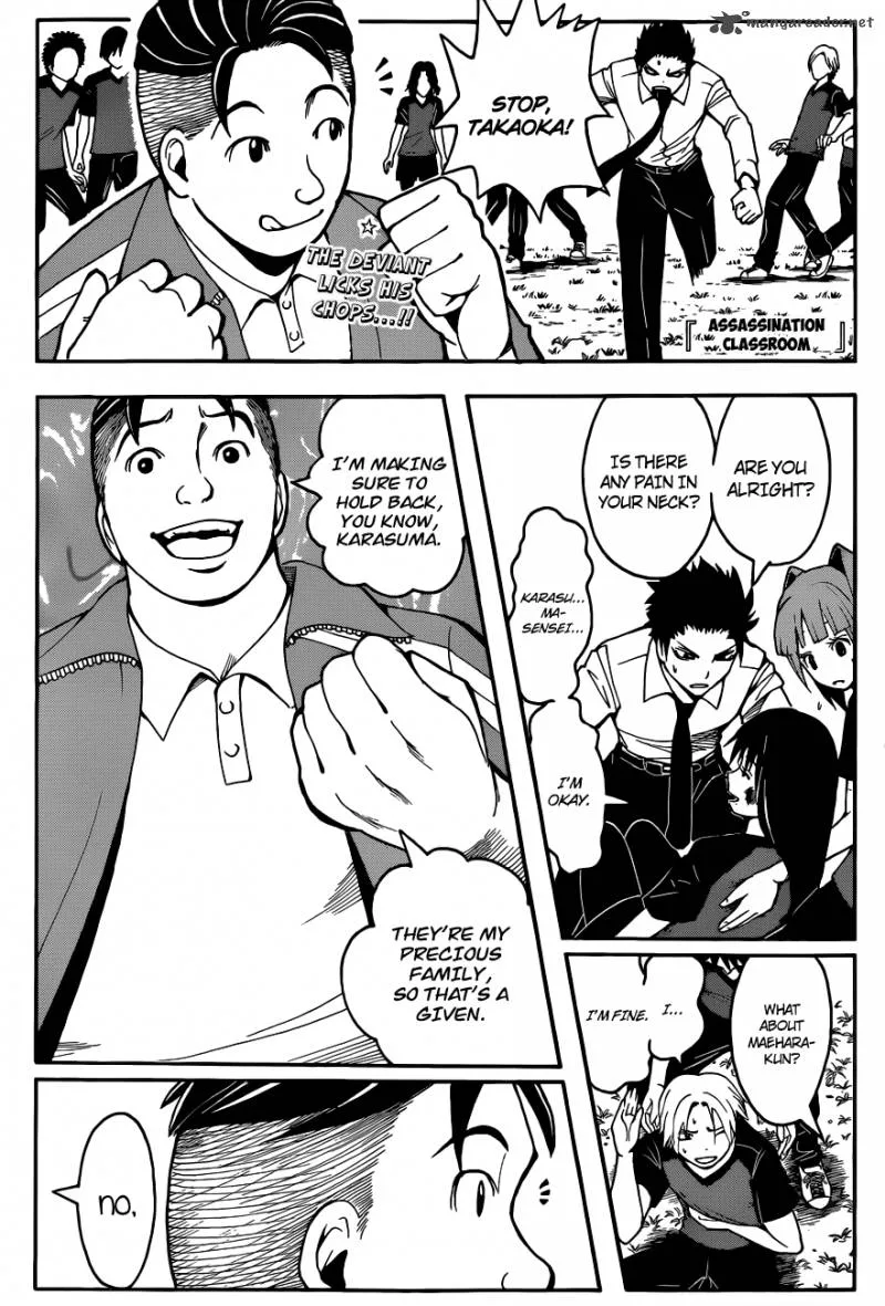 Assassination Classroom Chapter 40 page 2