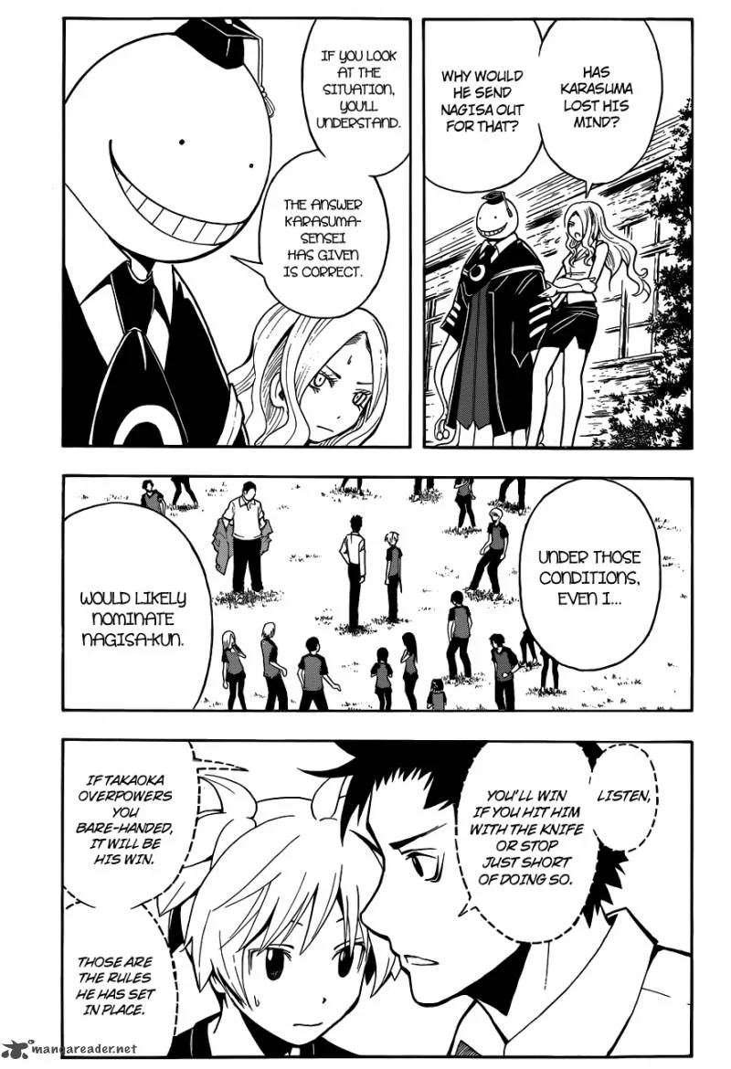 Assassination Classroom Chapter 41 page 4
