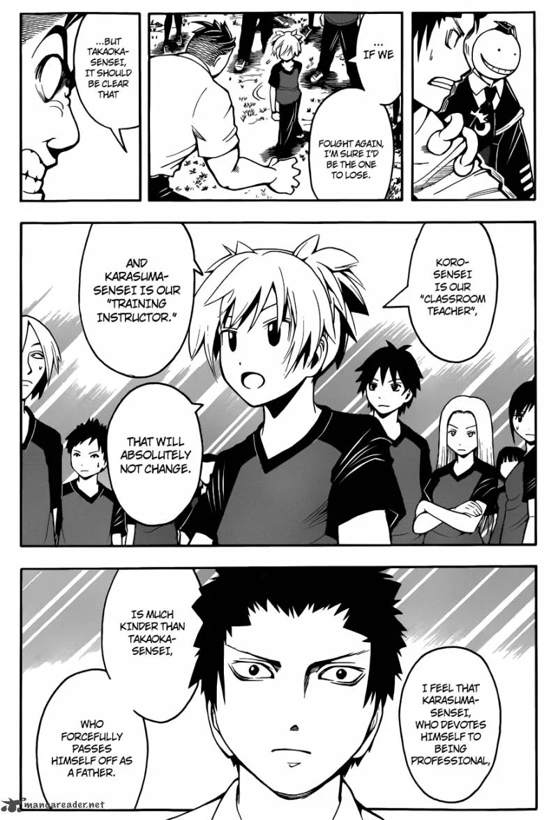 Assassination Classroom Chapter 42 page 8