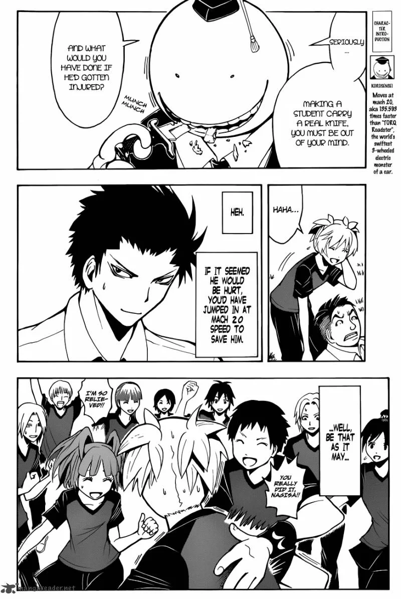Assassination Classroom Chapter 42 page 3