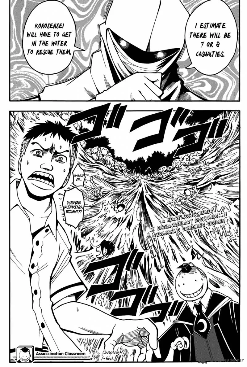 Assassination Classroom Chapter 47 page 20