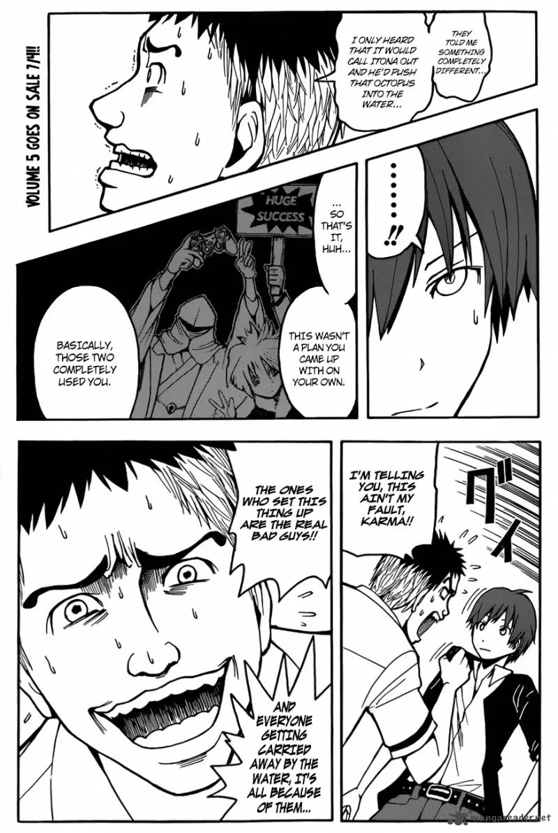 Assassination Classroom Chapter 48 page 6