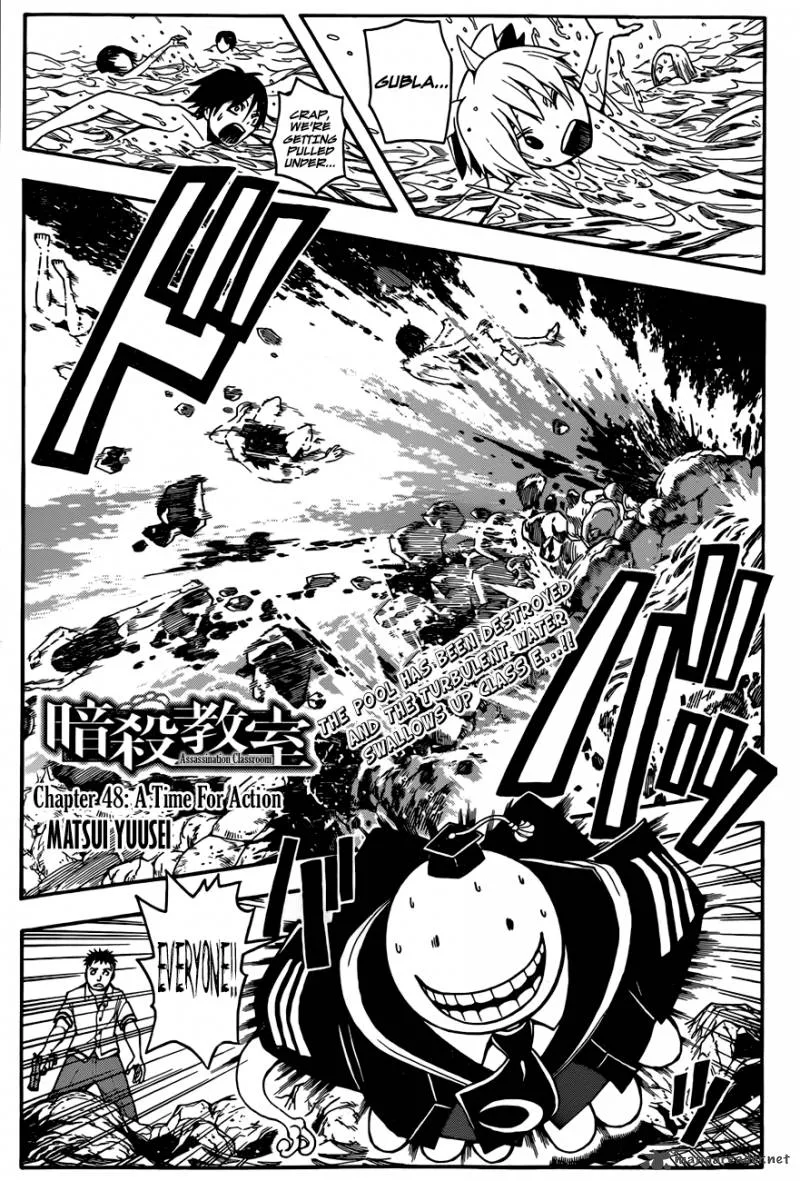 Assassination Classroom Chapter 48 page 2