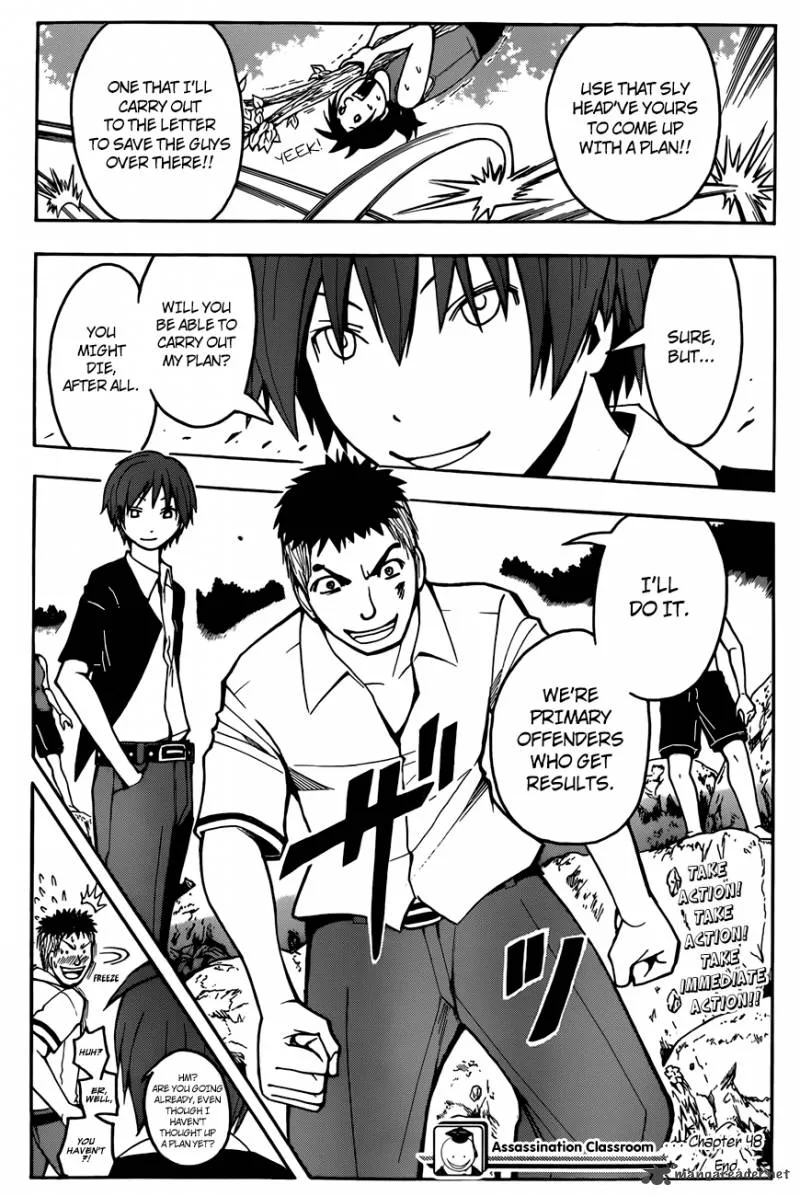 Assassination Classroom Chapter 48 page 20