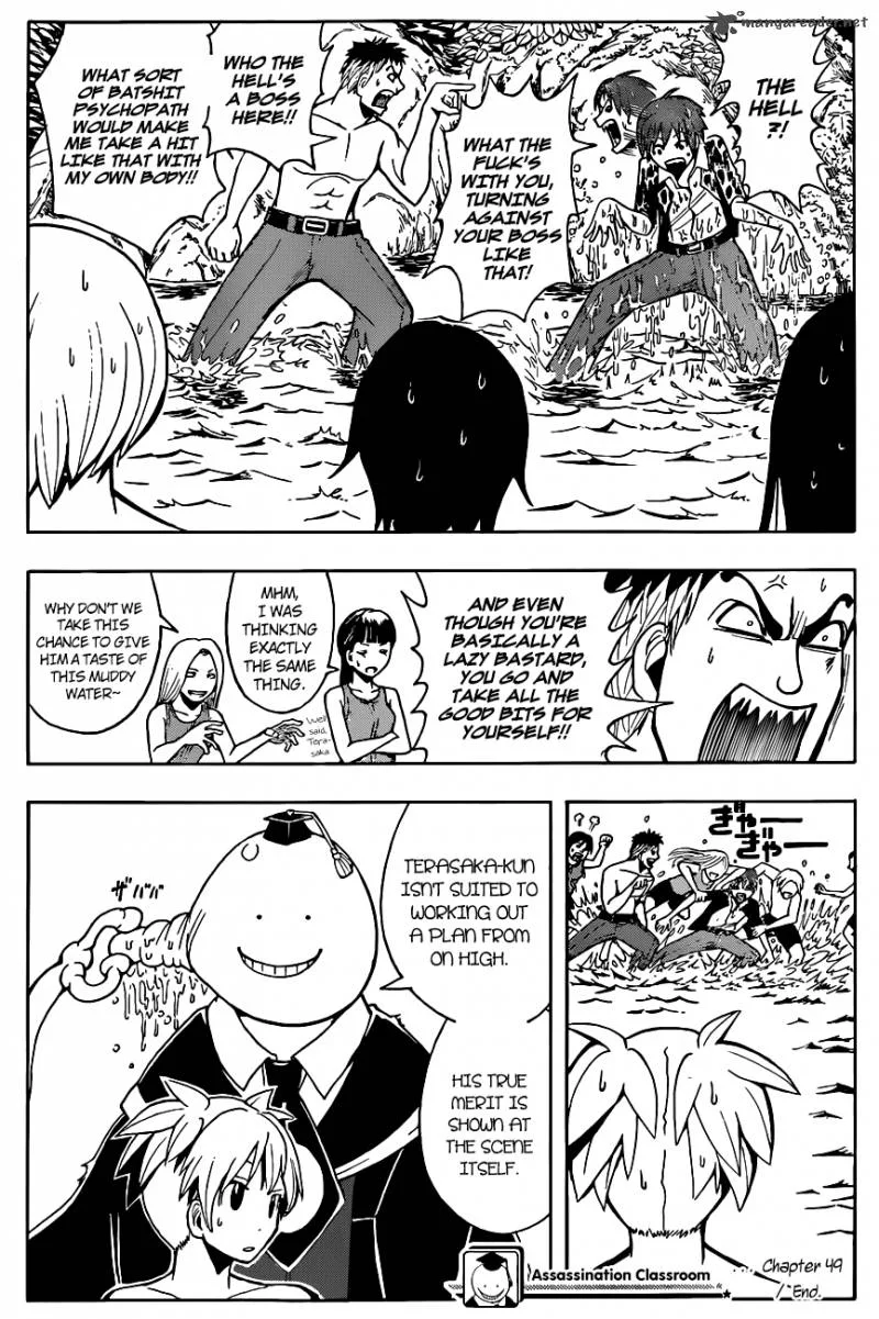 Assassination Classroom Chapter 49 page 19