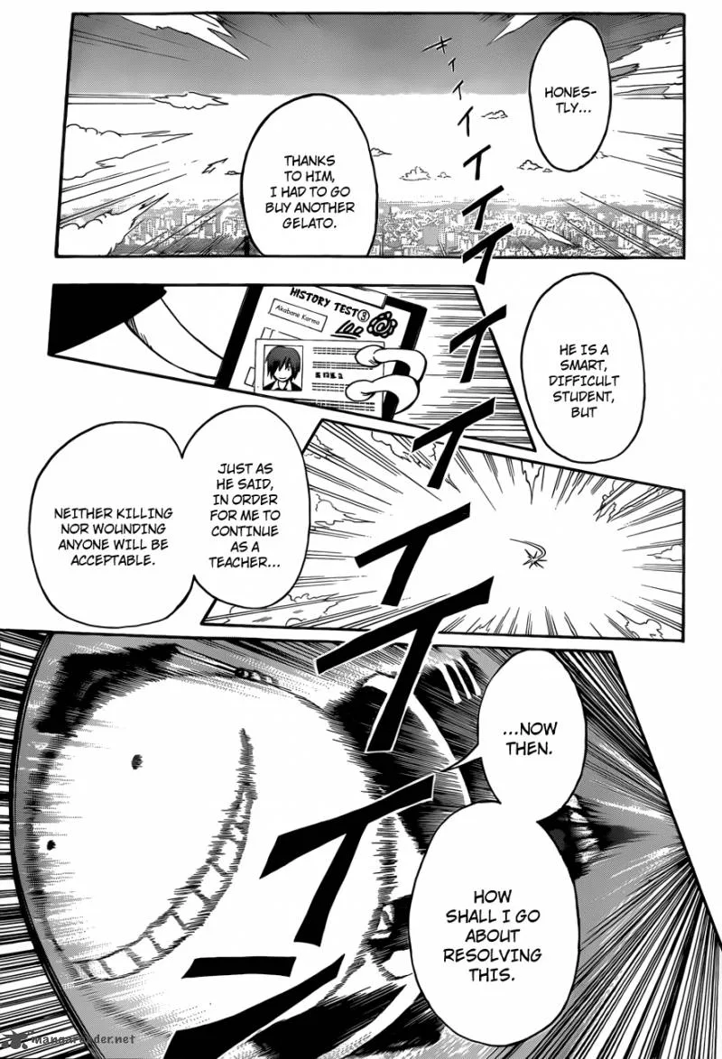 Assassination Classroom Chapter 5 page 10