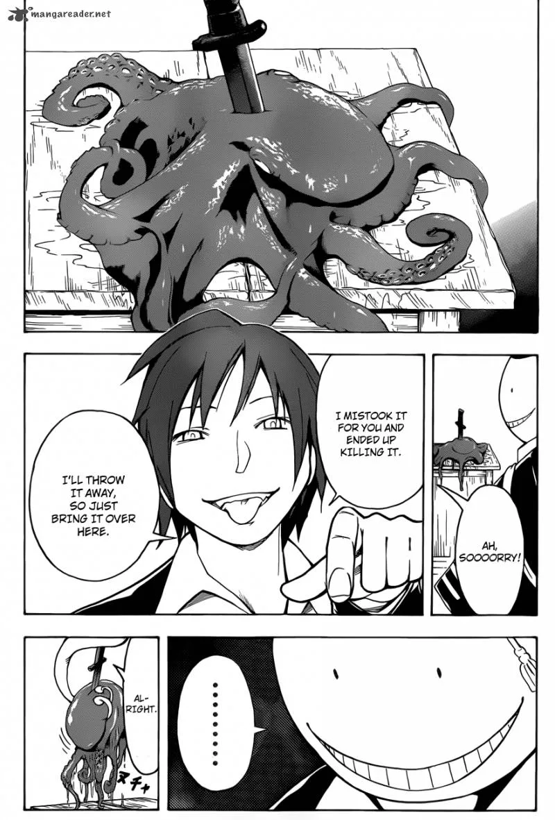 Assassination Classroom Chapter 5 page 17