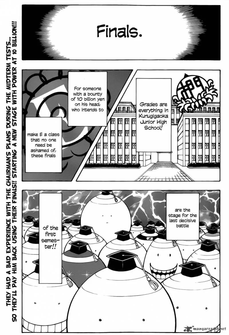 Assassination Classroom Chapter 50 page 5