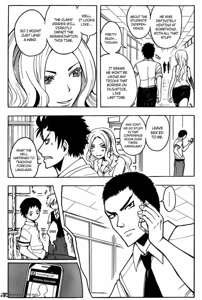 Assassination Classroom Chapter 50 page 14
