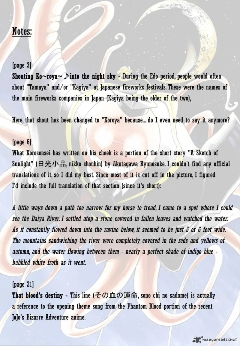Assassination Classroom Chapter 50 page 22