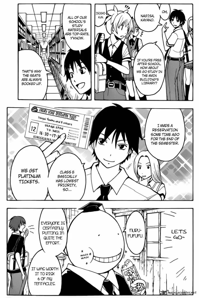 Assassination Classroom Chapter 51 page 6