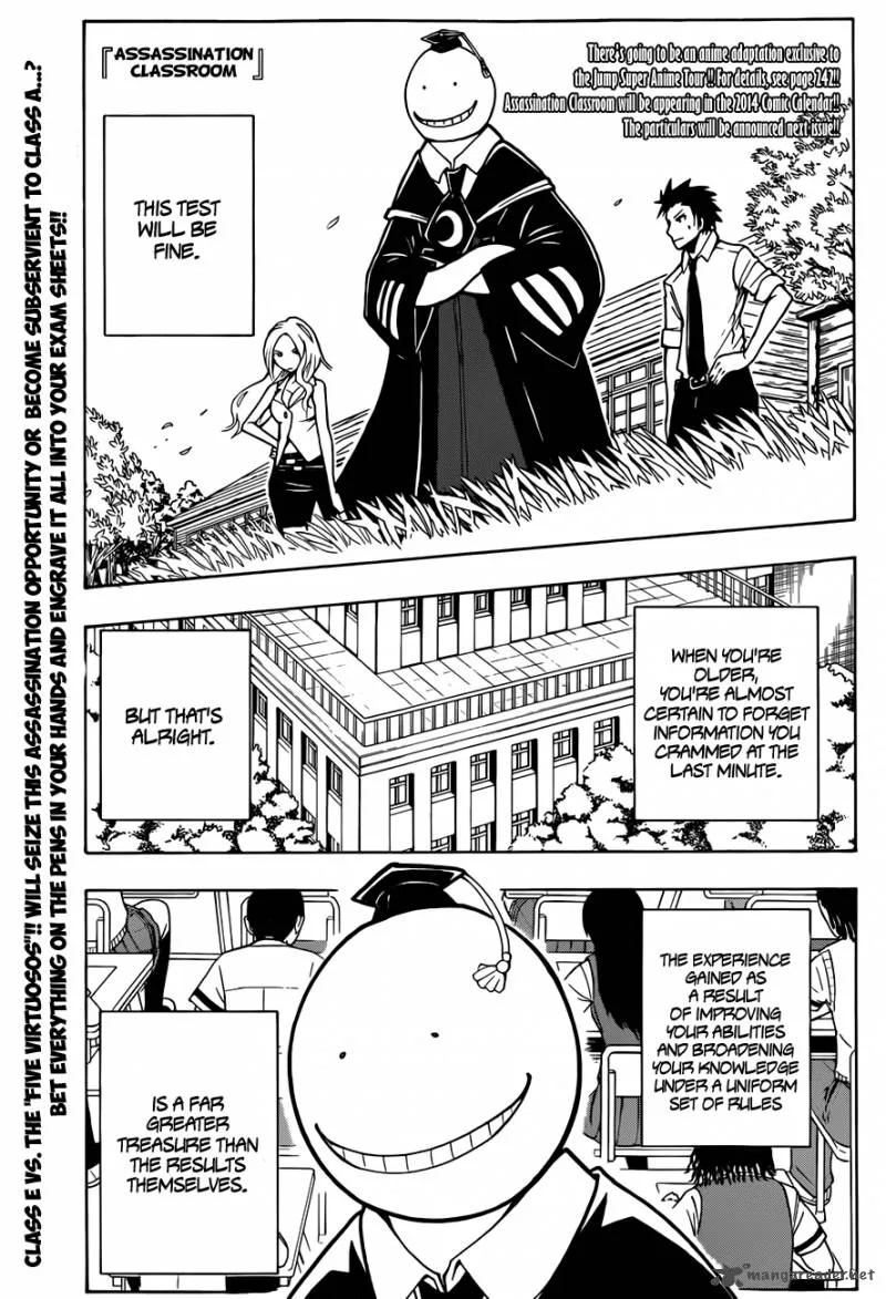 Assassination Classroom Chapter 53 page 2