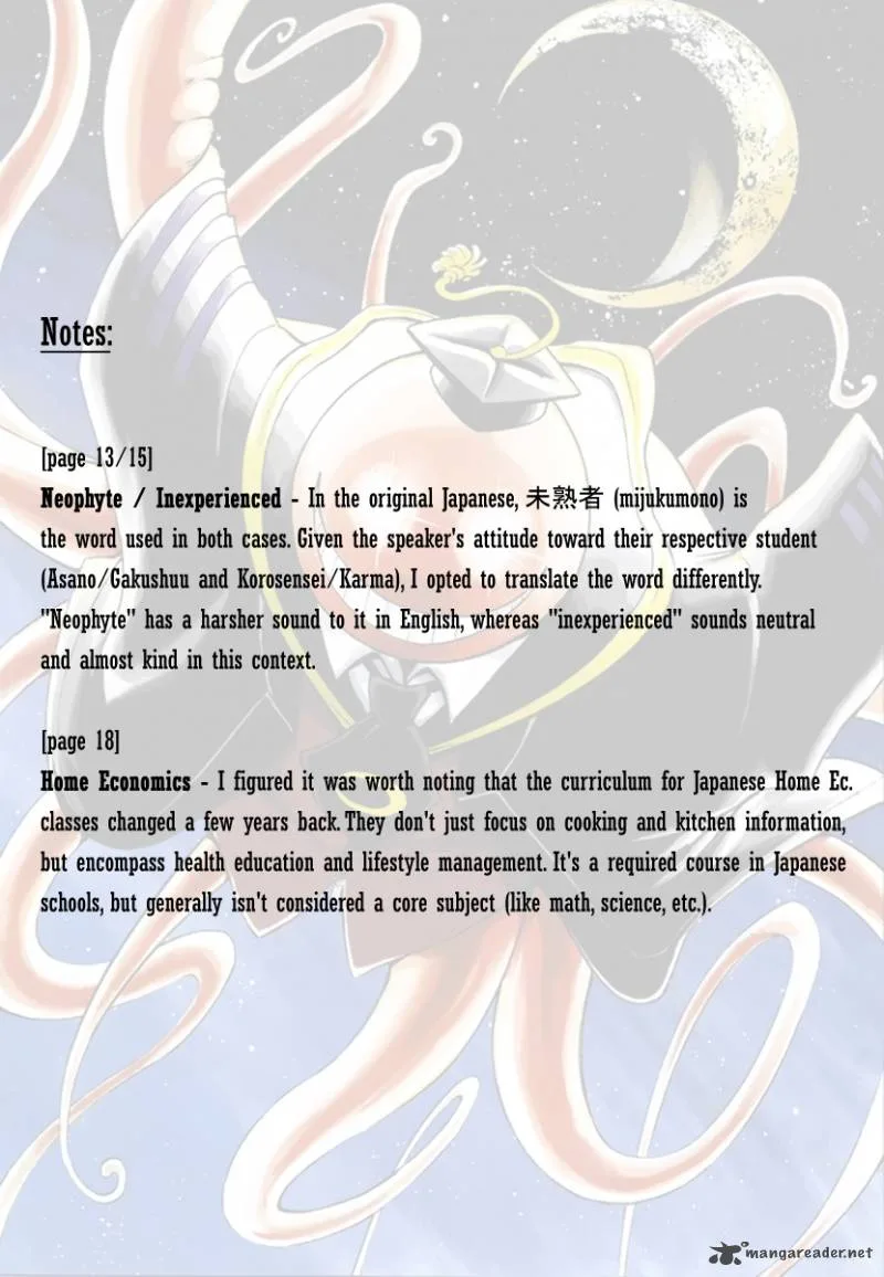 Assassination Classroom Chapter 54 page 21