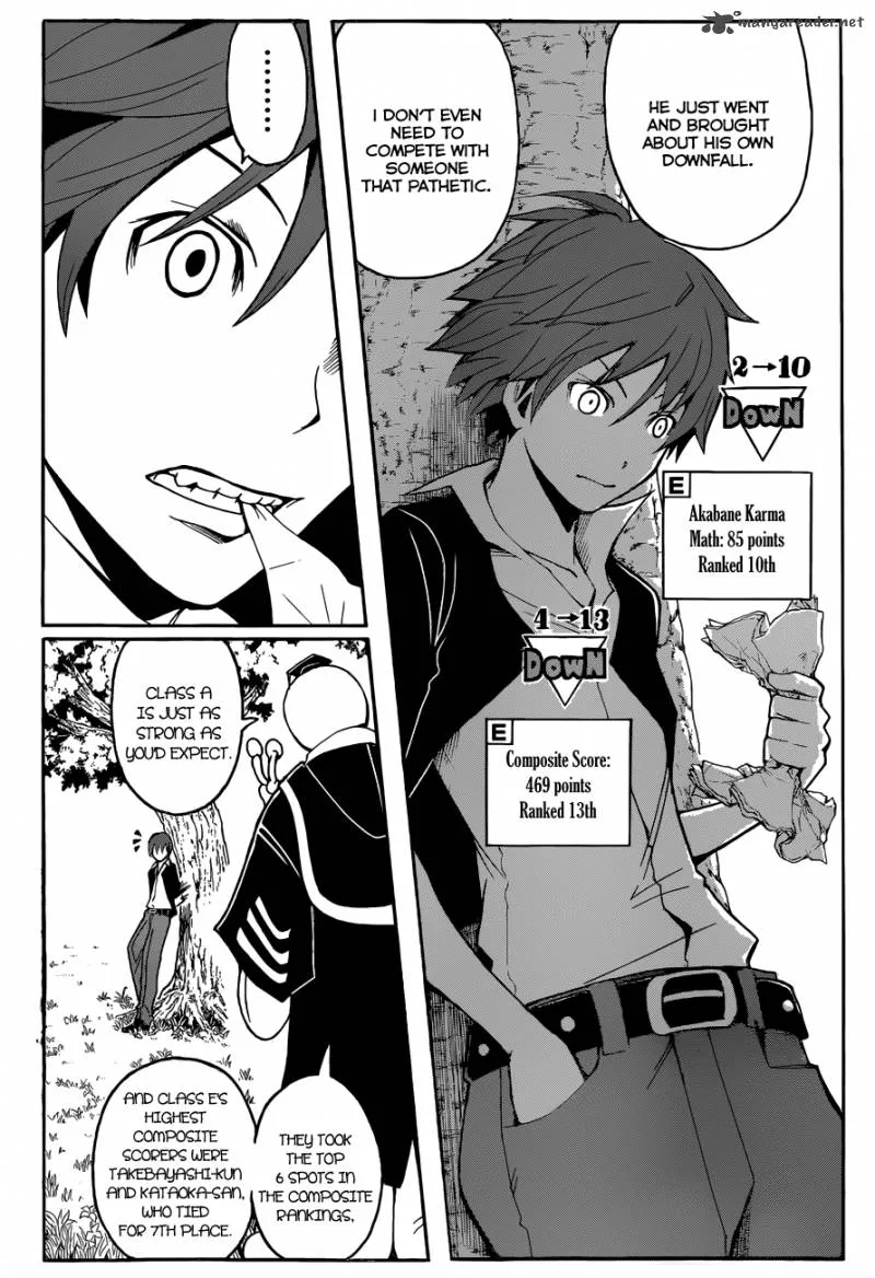 Assassination Classroom Chapter 54 page 11
