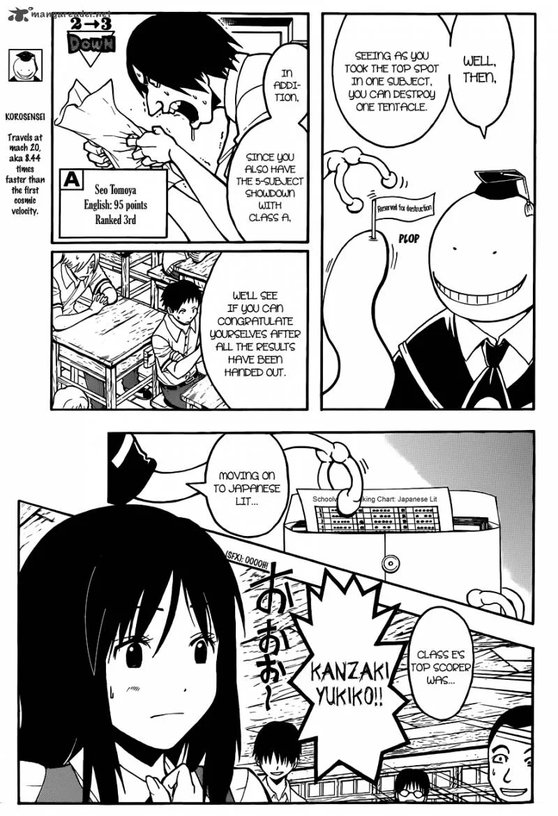 Assassination Classroom Chapter 54 page 4