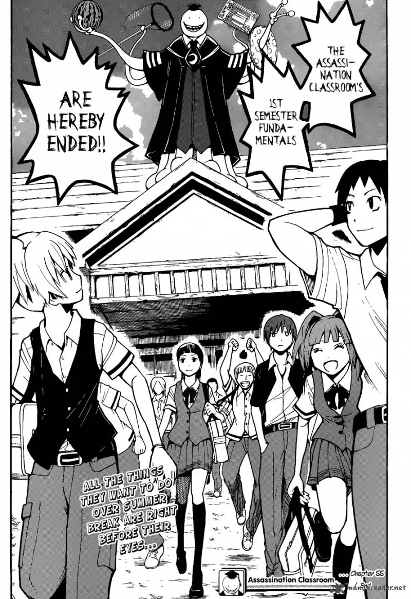 Assassination Classroom Chapter 55 page 20