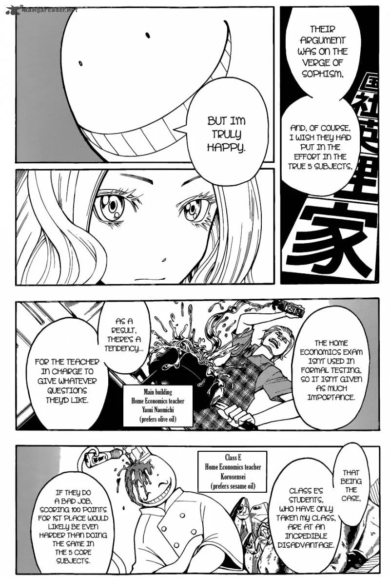 Assassination Classroom Chapter 55 page 7