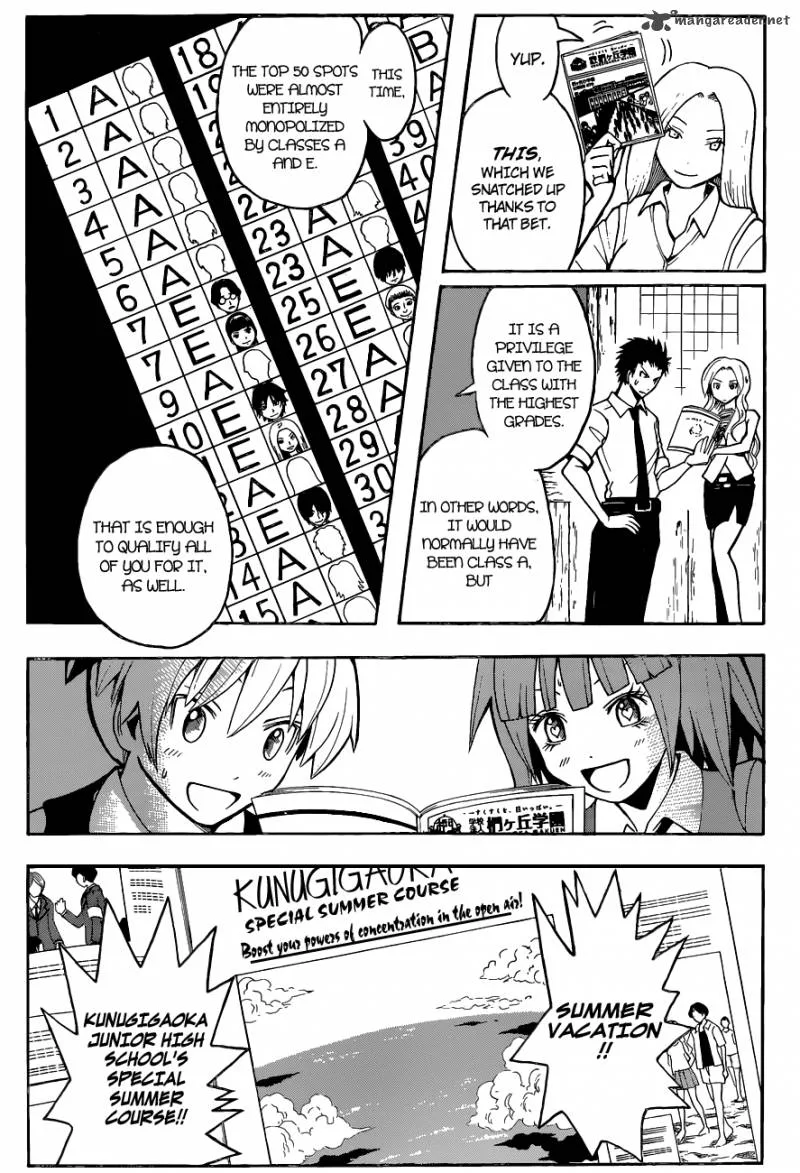 Assassination Classroom Chapter 55 page 14
