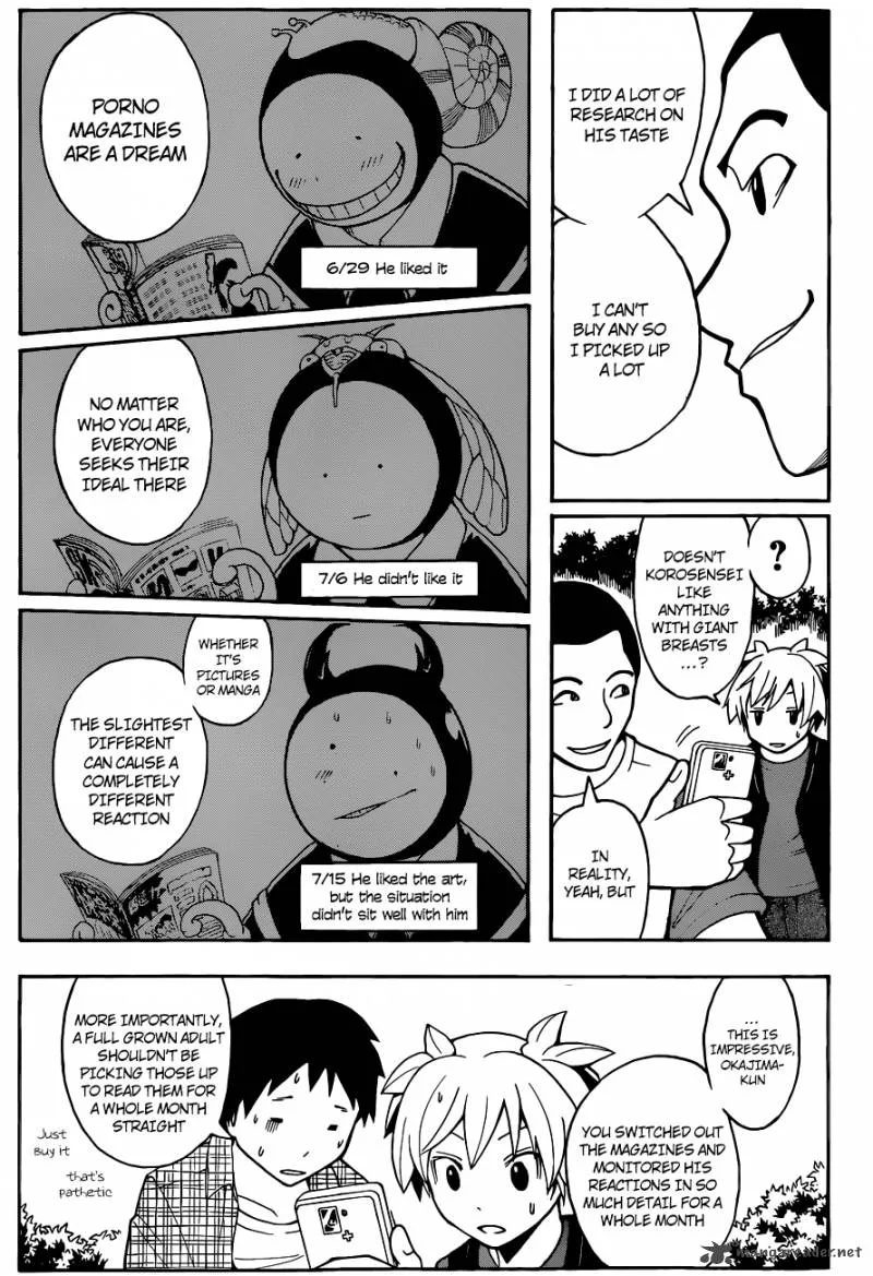 Assassination Classroom Chapter 56 page 12
