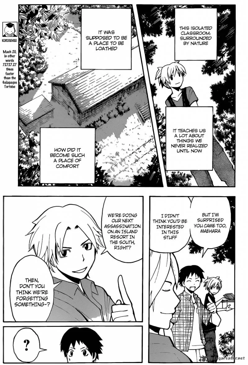 Assassination Classroom Chapter 56 page 4