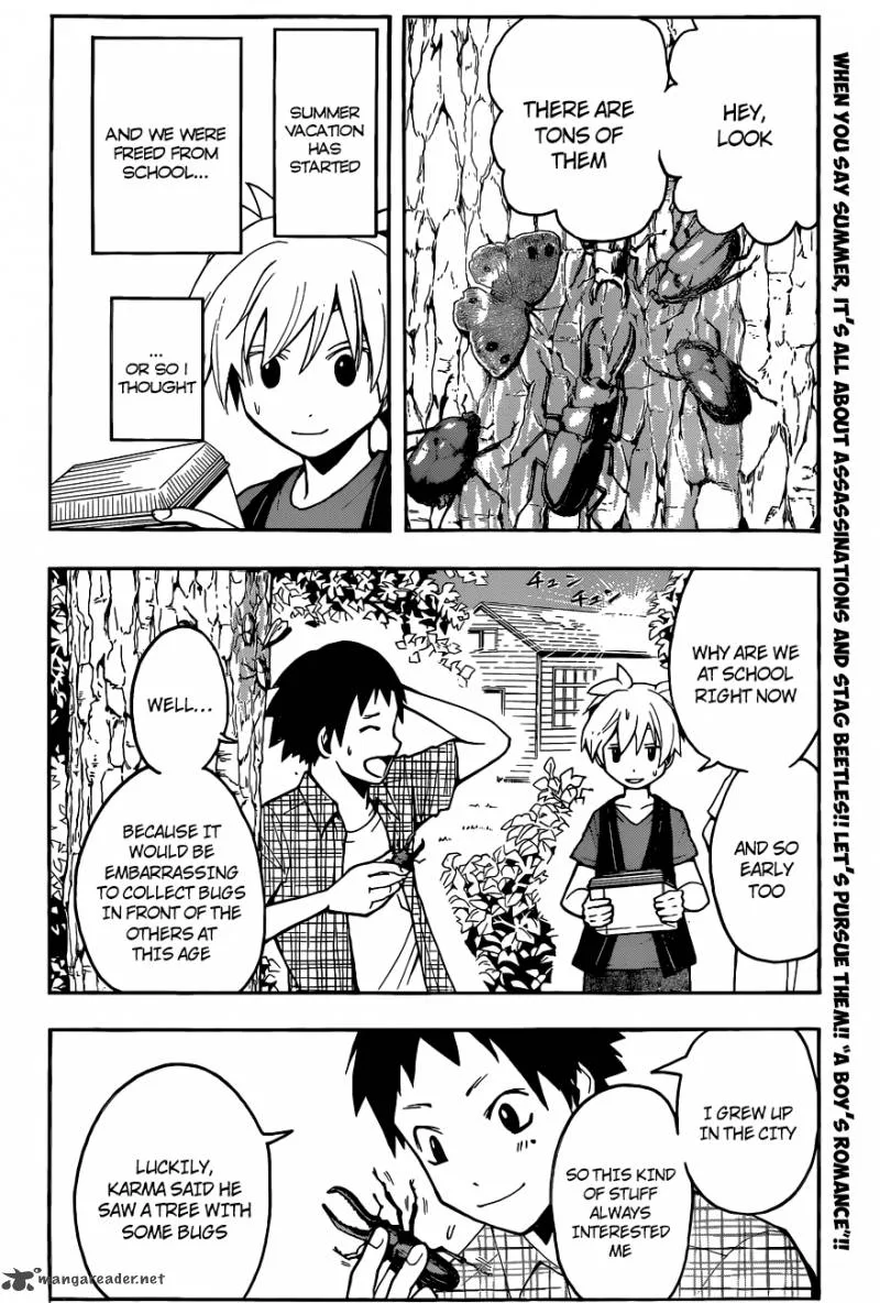 Assassination Classroom Chapter 56 page 3