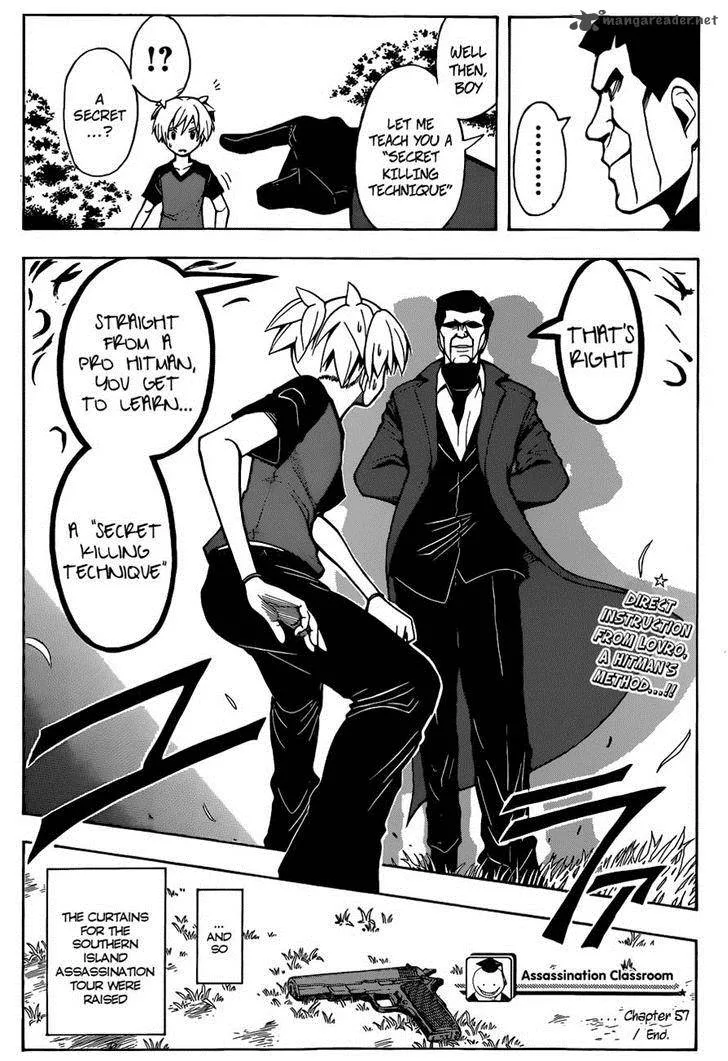 Assassination Classroom Chapter 57 page 19