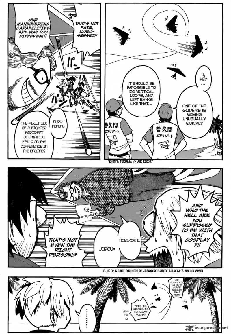 Assassination Classroom Chapter 58 page 6