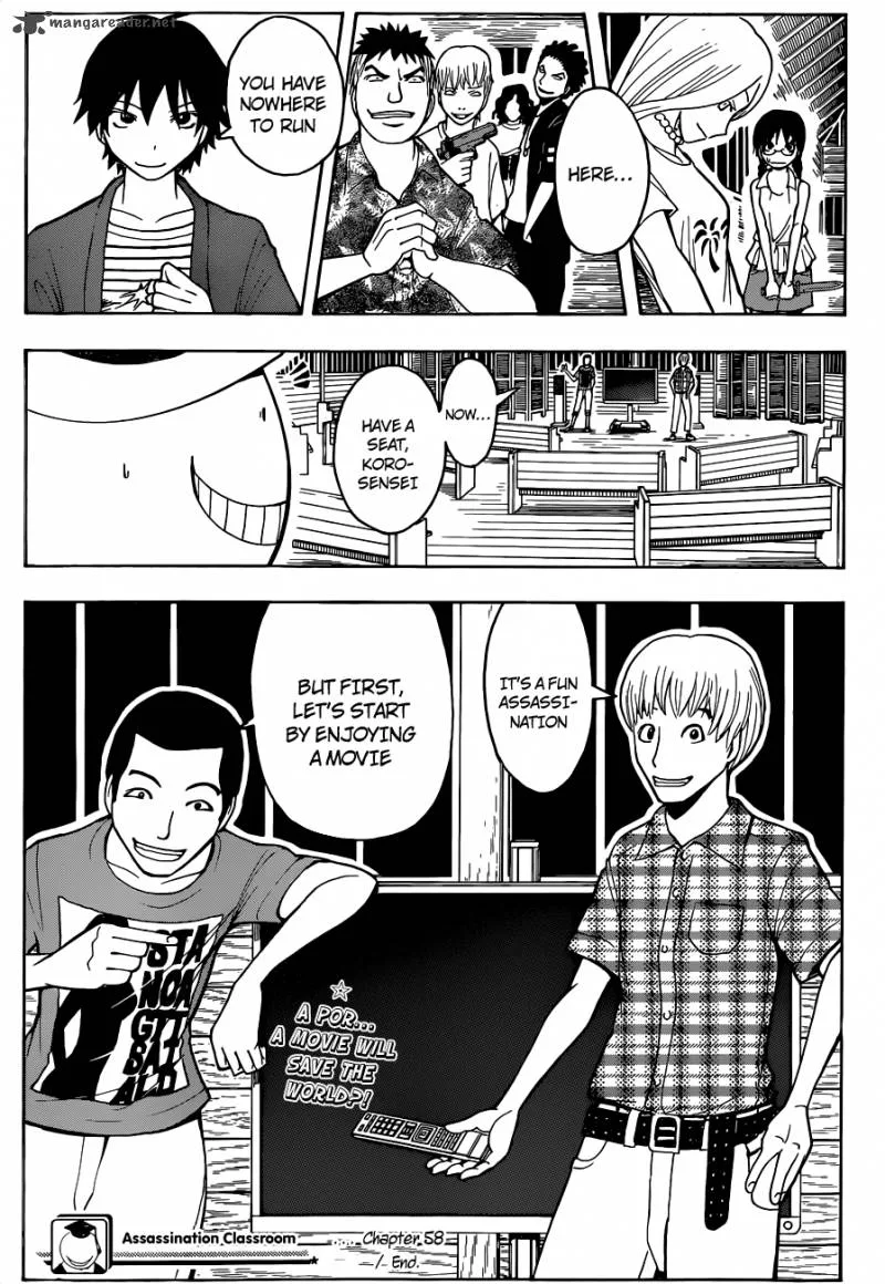 Assassination Classroom Chapter 58 page 20