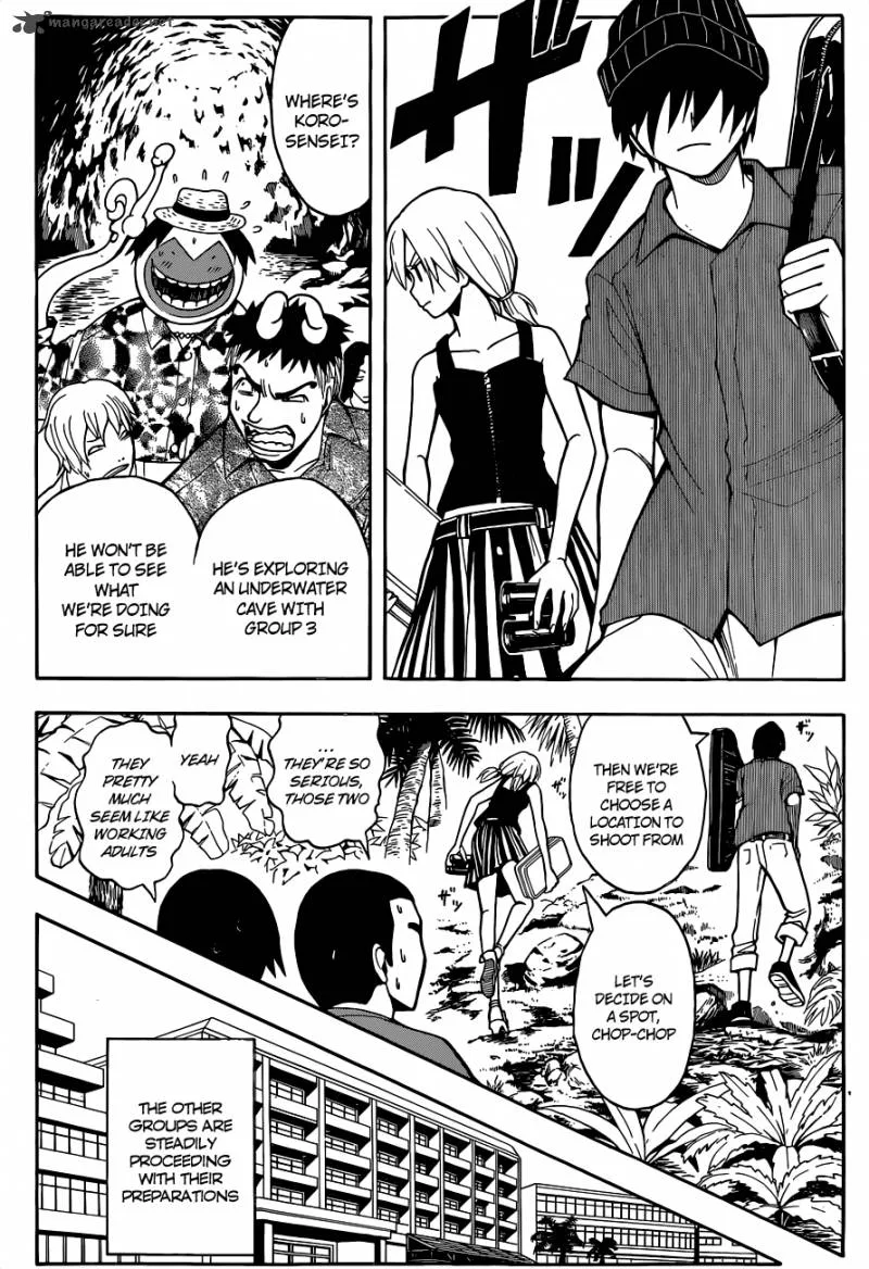 Assassination Classroom Chapter 58 page 9
