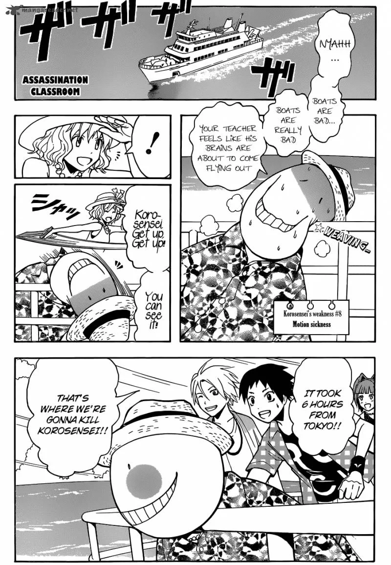 Assassination Classroom Chapter 58 page 2