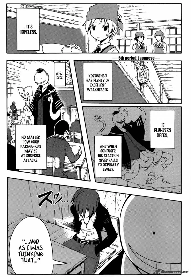 Assassination Classroom Chapter 6 page 6