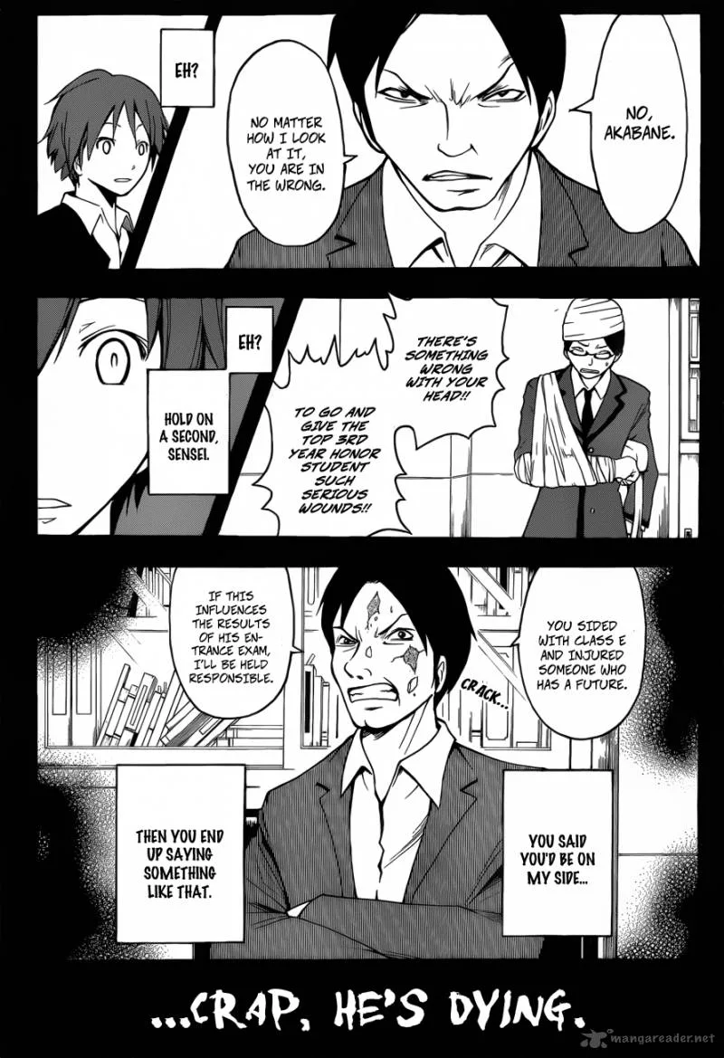 Assassination Classroom Chapter 6 page 13