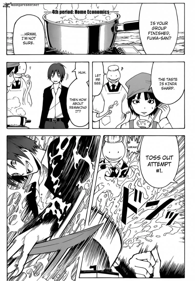 Assassination Classroom Chapter 6 page 4