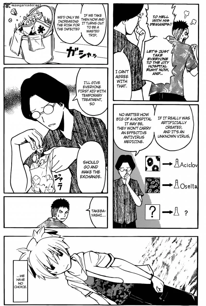 Assassination Classroom Chapter 61 page 10