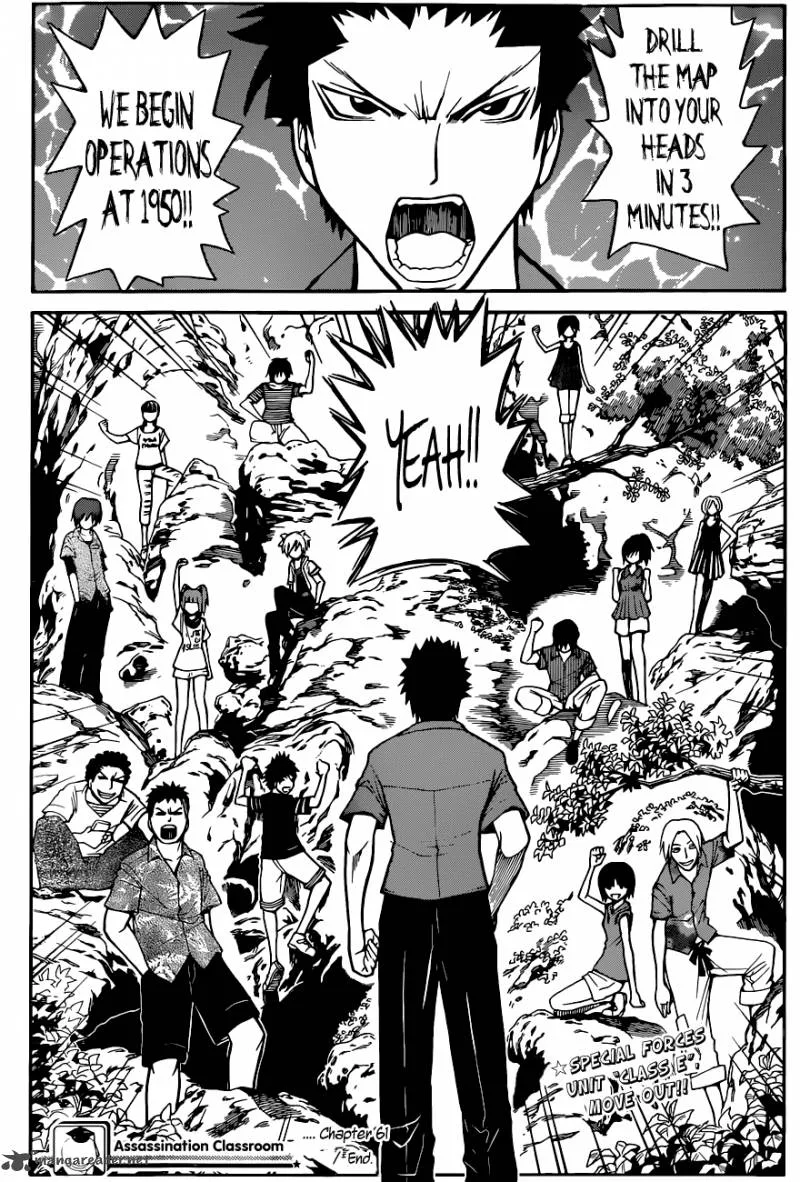 Assassination Classroom Chapter 61 page 20