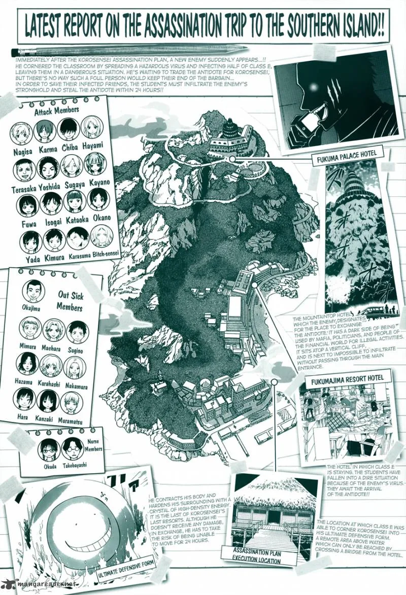 Assassination Classroom Chapter 62 page 3